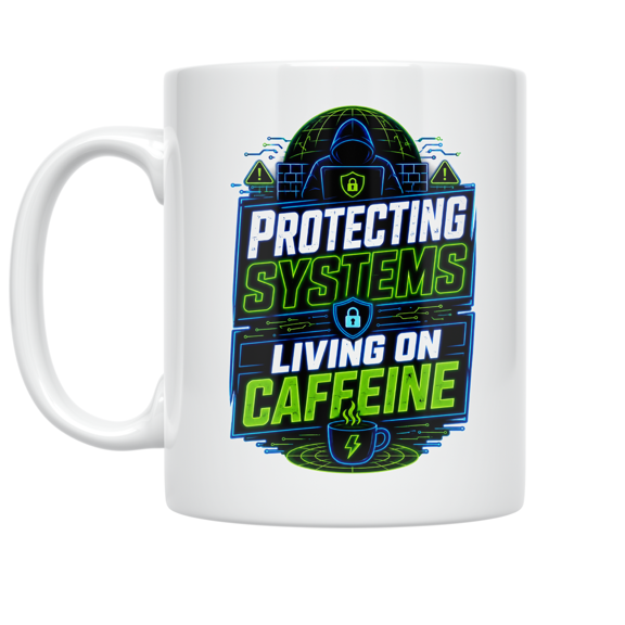 Cybersecurity Analyst Inspired Design - Tech Enthusiast - 11 oz Ceramic Coffee Mug
