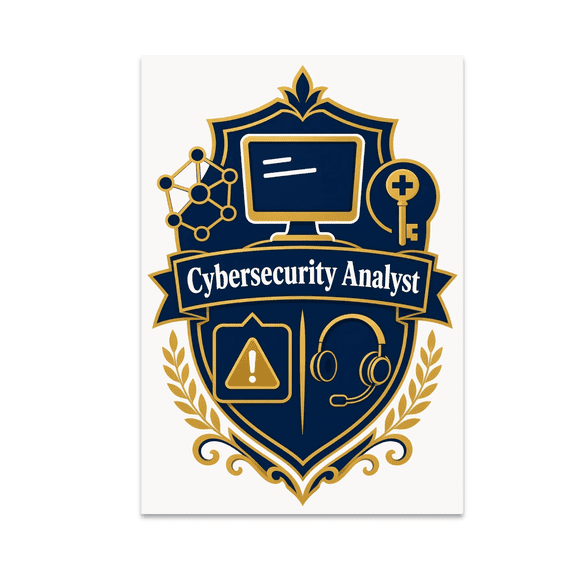 Cybersecurity Analyst Wall Art - Cybersecurity Professional - 13x19 Poster Print