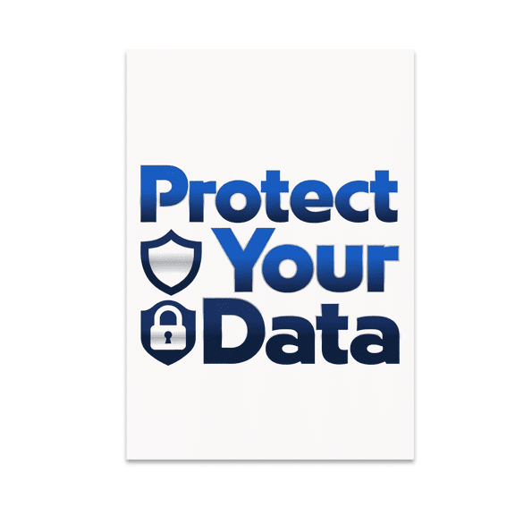 Cybersecurity Awareness Decor - Office Professional - 13x19 Poster Print