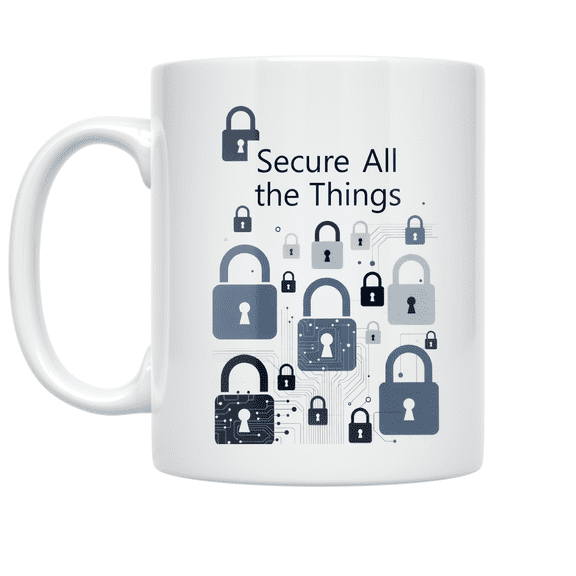 Cybersecurity Awareness Design - Tech Enthusiast - 11 oz Ceramic Coffee Mug