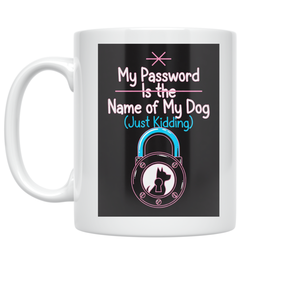 Cybersecurity Humor Design - Tech Enthusiast - 11 oz Ceramic Coffee Mug