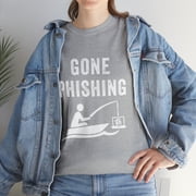 Cybersecurity Social Engineering Hacker Gone Phishing TShirt