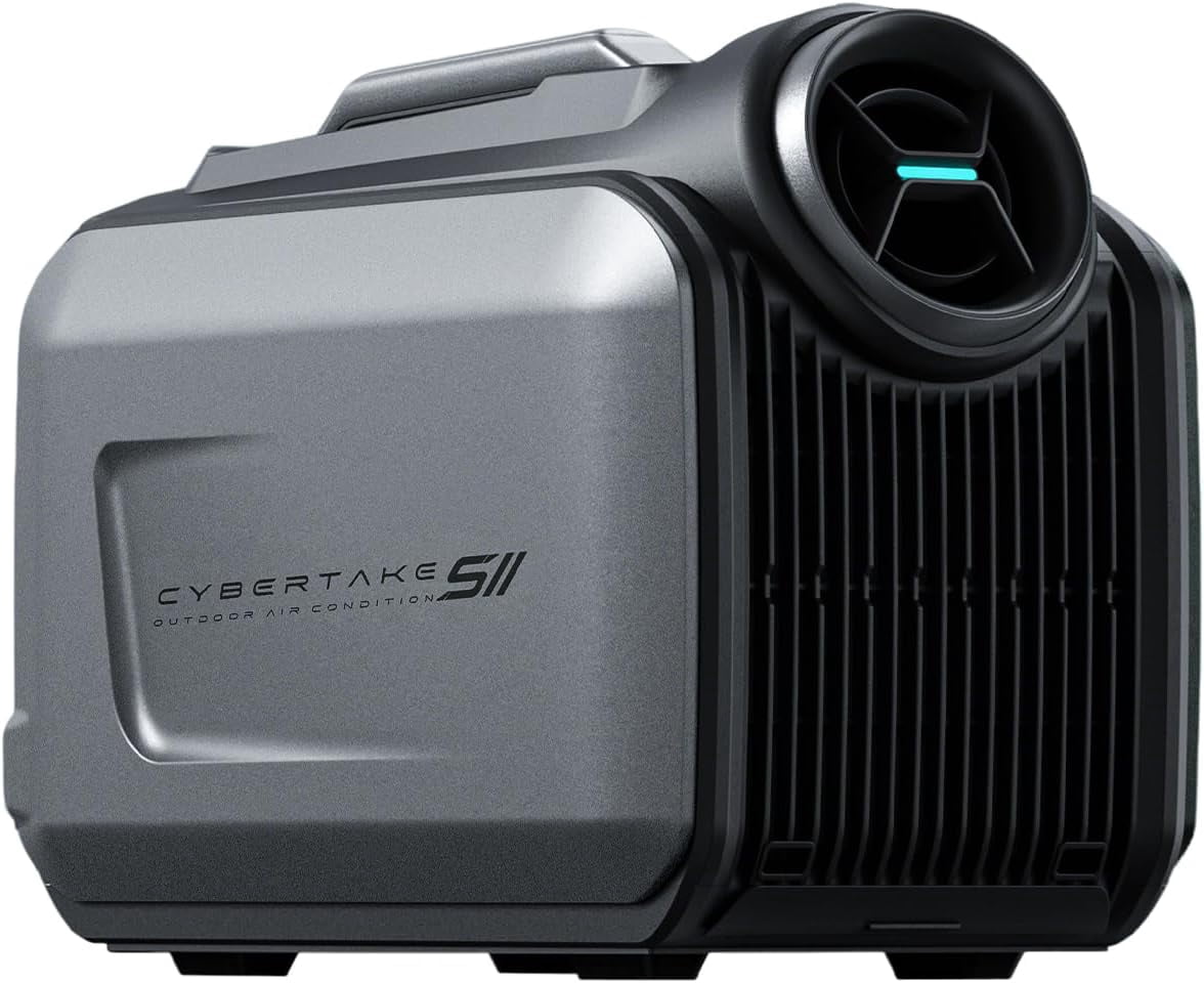 Cybertake S2 PRO Portable Camping 6-in-1 Air Conditioner, Tent AC with ...