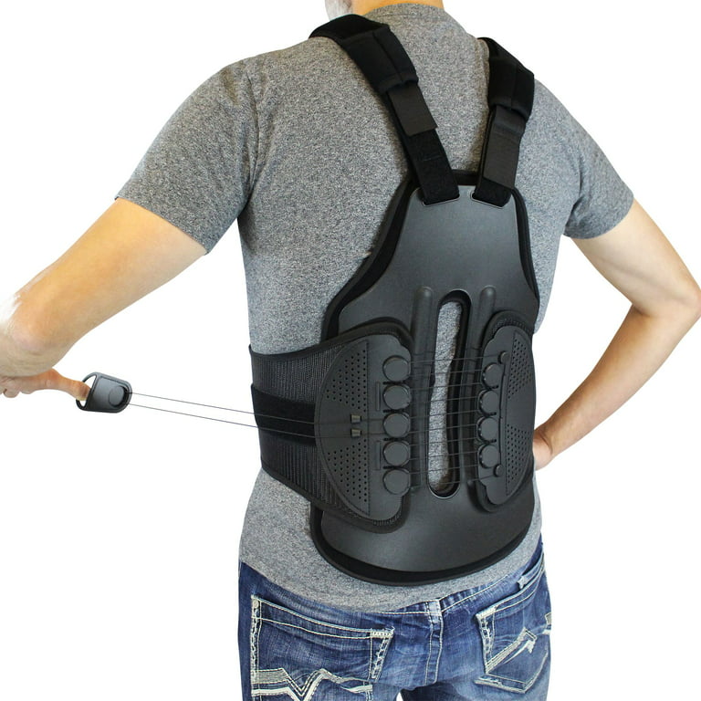 TLSO Full Back Thoracic Kyphosis Clamshell Brace