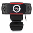 thumbnail image 1 of Cybertrack H3 720p Hd Usb Webcam With Microphone, 1280 Pixels X 720 Pixels, 1.3 Mpixels, Black | Bundle of 2 Each, 1 of 5
