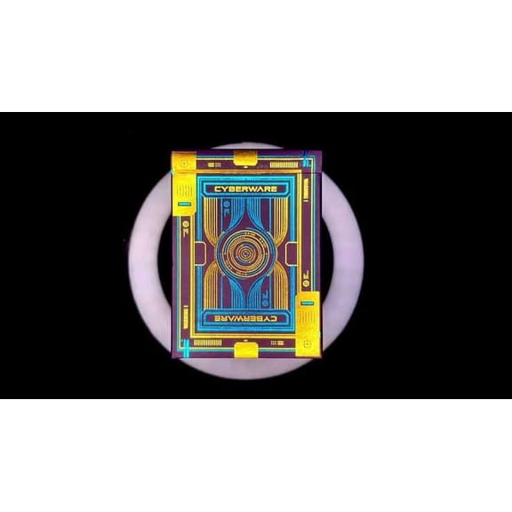 Cyberware (Neon) Playing Cards by Deckidea