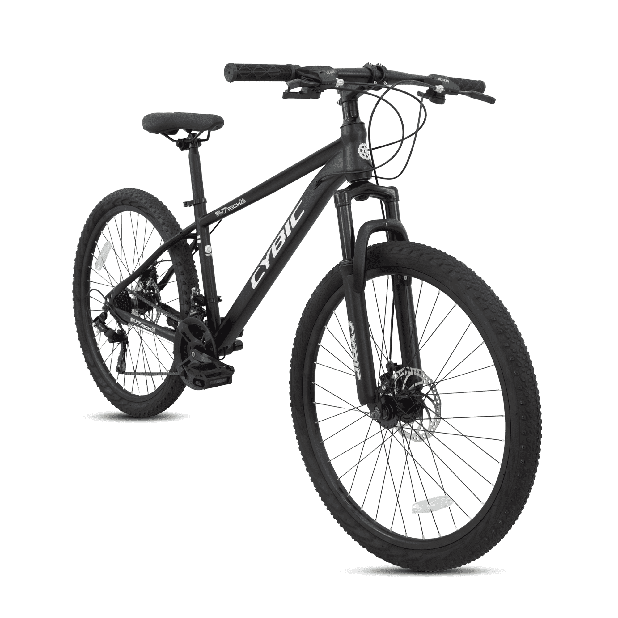Cybic 26 Inch Mountain Bike, Iron Frame 21 Speed Bicycle with Disc 