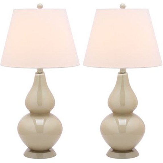 Cybil 26-Inch H Double Gourd Lamp