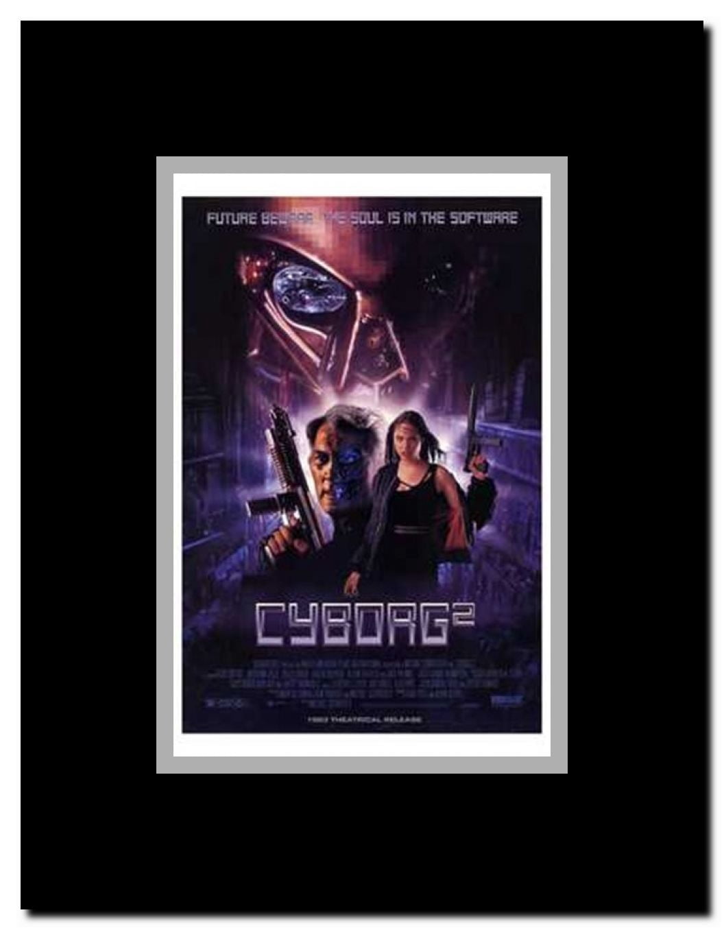 Cyborg 2 Framed Movie Poster
