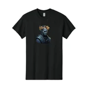 Cyborg-Bust Mens Graphic Tee, 100% Cotton, Casual Summer Wear