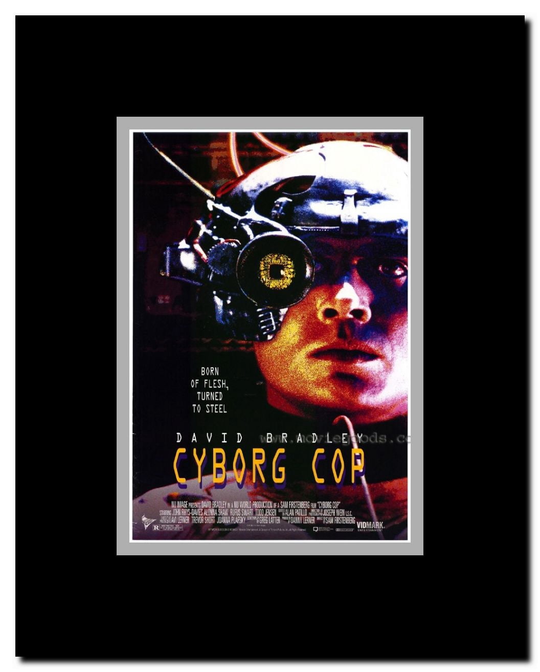 Cyborg Cop Framed Movie Poster