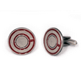 thumbnail image 1 of Cyborg Cufflinks, Superhero Tie Clip, Groomsman Jewelry, Men’s Wedding Gifts, 1 of 1