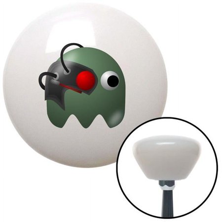 Cyborg Ghost White Retro Shift Knob with M16 x 1.5 Insert Shifter Auto Manual Custom