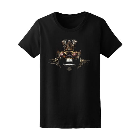 Cyborg Robot Face T-Shirt Men -Image by Shutterstock, Male Small