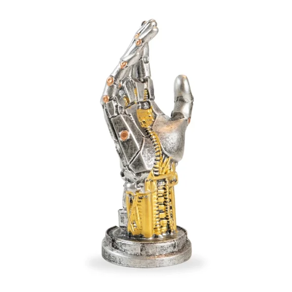 Cyborg Robot Hand Replica Statue Collectible Detailed Design