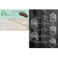 thumbnail image 1 of Cybrtrayd 45St25-H160 Ugly Bat Lolly Halloween Chocolate Candy Mold with 25 4.5-Inch Lollipop Sticks, 1 of 1