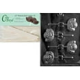 thumbnail image 1 of Cybrtrayd 45St25-V125 Cherub Pop Valentine Chocolate Candy Mold with 25 4.5-Inch Lollipop Sticks, 1 of 1