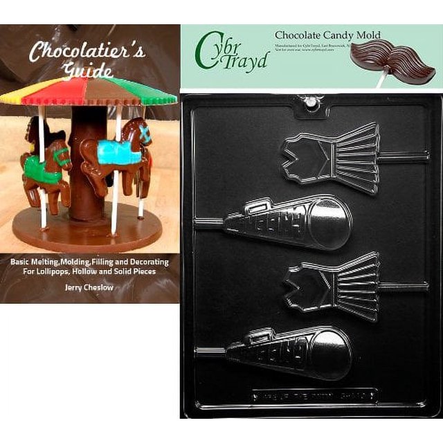 Cybrtrayd Cheerleading Lolly Sports Chocolate Candy Mold with