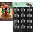 thumbnail image 1 of Cybrtrayd Crowns Chocolate Candy Mold with Our Chocolatier's Guide Instructions Manual, 1 of 1