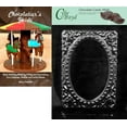 thumbnail image 1 of Cybrtrayd "Frame Floral" Miscellaneous Chocolate Candy Mold with Chocolatier'..., 1 of 1
