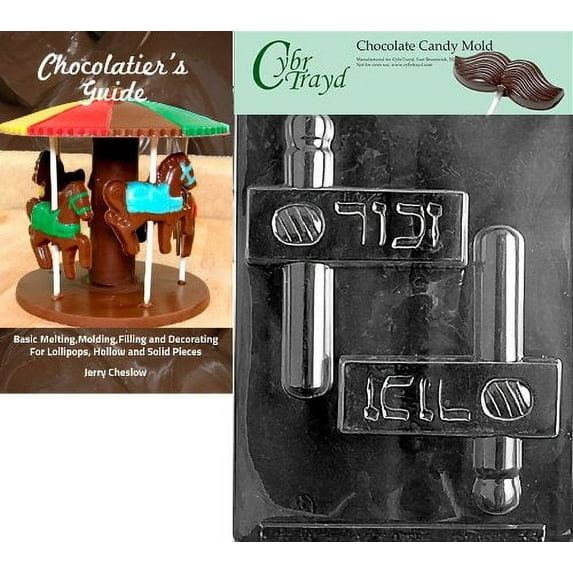 Cybrtrayd "Large Gragger" Religious Chocolate Candy Mold with Chocolatier's G...