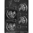 thumbnail image 1 of Cybrtrayd Life of the Party B042 Bear on Half Moon Lolly Chocolate Candy Mold in Sealed Protective Poly Bag Imprinted with Copyrighted Cybrtrayd Molding Instructions, 1 of 2