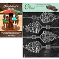thumbnail image 1 of Cybrtrayd Tree Lolly Christmas Chocolate Candy Mold with Our Chocolatier's Guide Instructions Manual, 1 of 1