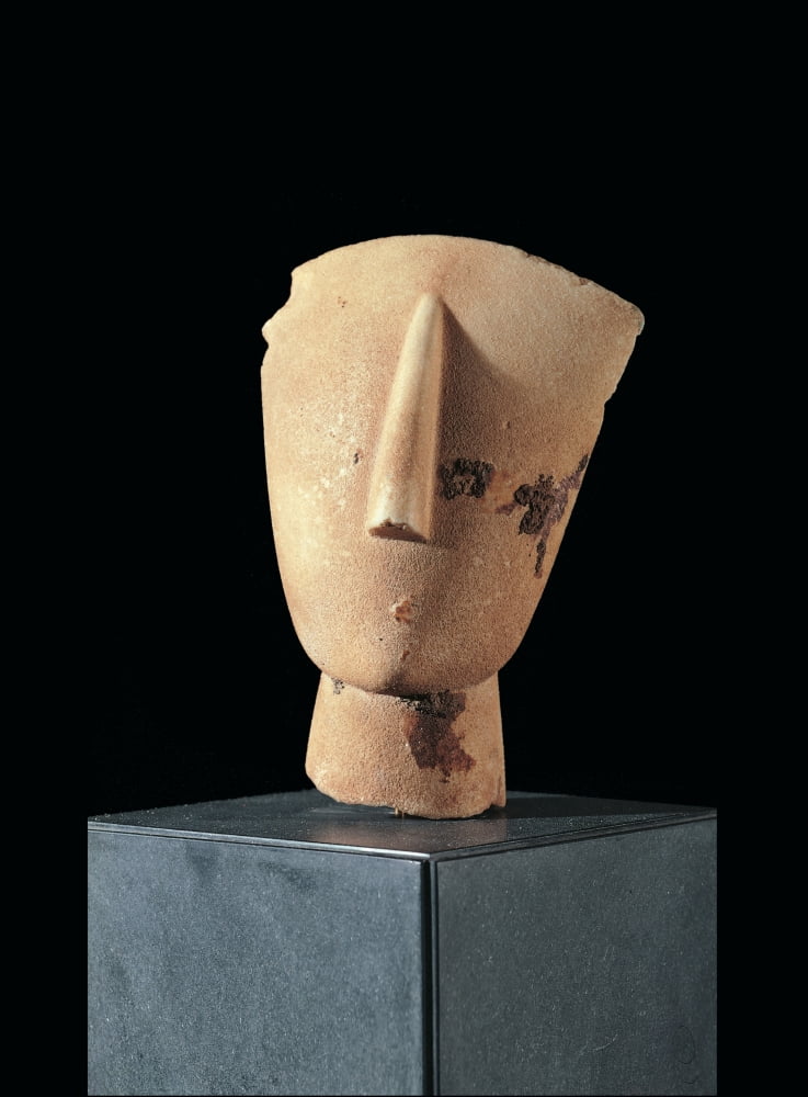 Cycladic Idol Canvas Art - (18 x 24)