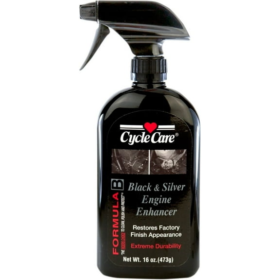 Cycle Care Formulas Formula B Black Engine Enhancer - 16oz. Spray Restorer Spray Bottle