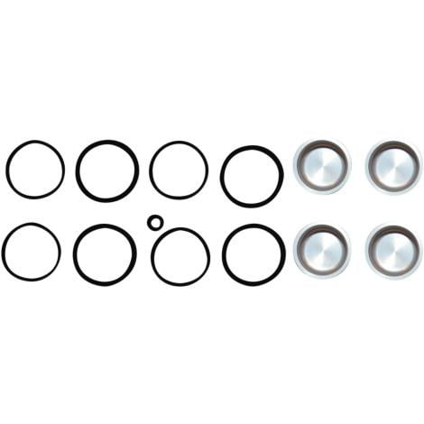 Cycle Craft 19257 4-Piston Caliper and Seal Kit