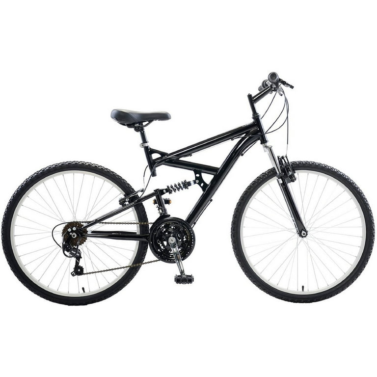 Cycle Force Group Dual Suspension Mountain Bike 26 In. Wheels 18 In. frame Men s Bike Black