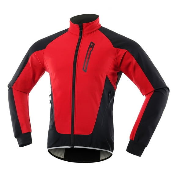 Cycle Men Cycle Jacket Waterproof Windproof Thermal Fleece Bike Jersey   Riding Running Autumn Winter Jacket Coat