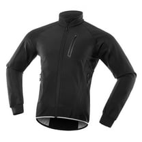 Cycle Men Cycle Jacket Waterproof Windproof Thermal Fleece Bike Jersey   Riding Running Autumn Winter Jacket Coat