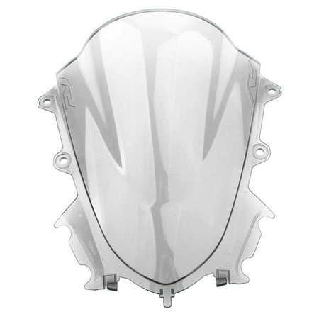 Cycle Stream Windscreen Windshield 19-20, Double-bubble Design - Clear