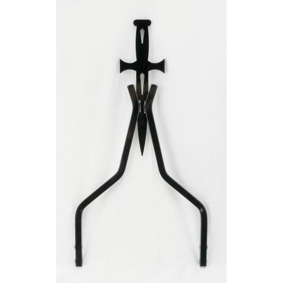 Cycle Visions CV-8029B Sissy Bar Stick - 18in Daggertude Style - Black
