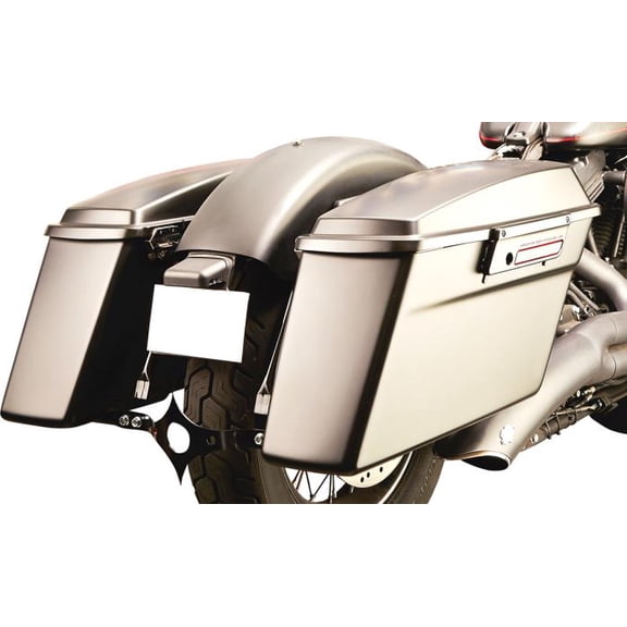 Cycle Visions CV7190 Bagger-Tail for Softail - Black Bag Mounts