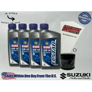 Cyclemax Ecstar R5000 Oil Change Kit fits 2018-2024 Suzuki KINGQUAD 400 LT-A400