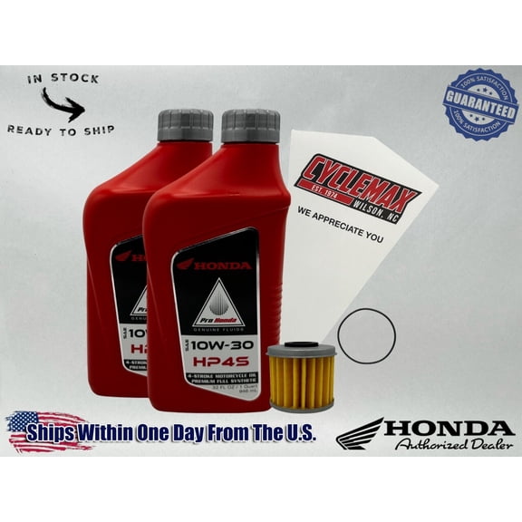 Cyclemax Full Synthetic HP4s Oil Change Kit fits 2021-2024 Honda CRF450R