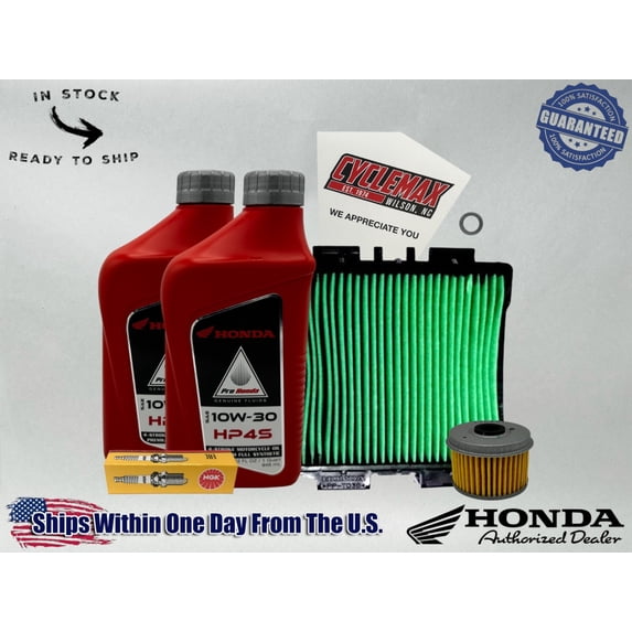 Cyclemax Full Synthetic HP4s Tune-Up Kit fits 2021-2024 Honda CRF300L