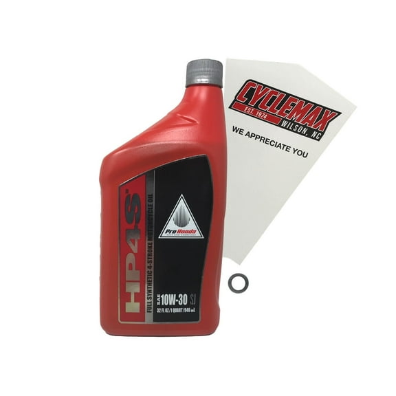 Cyclemax Full Synthetic Oil Change Kit fits 2014-2025 Honda CRF125