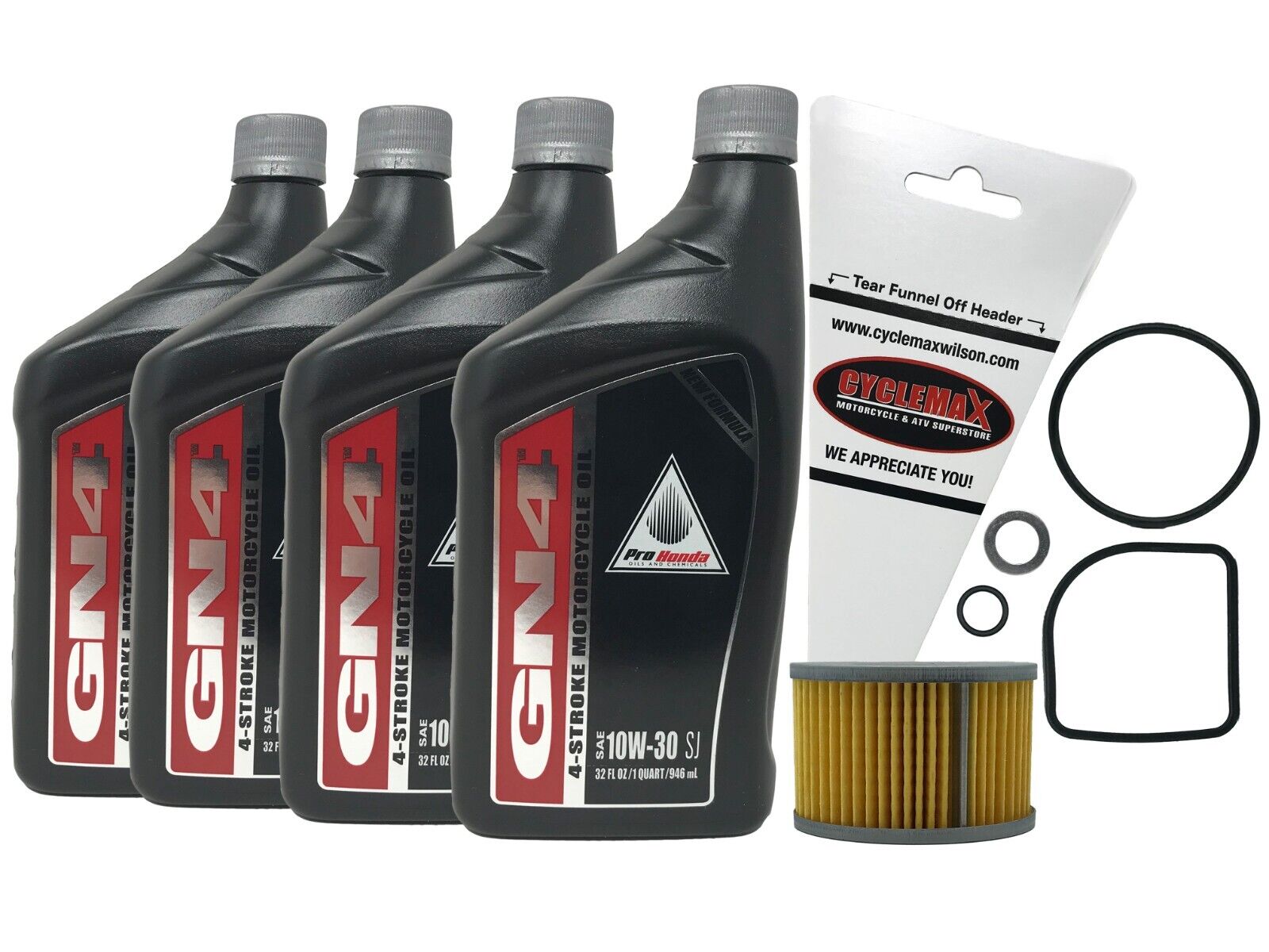 Cyclemax Genuine 1983 Honda CX650 CX 650 Oil Change Kit