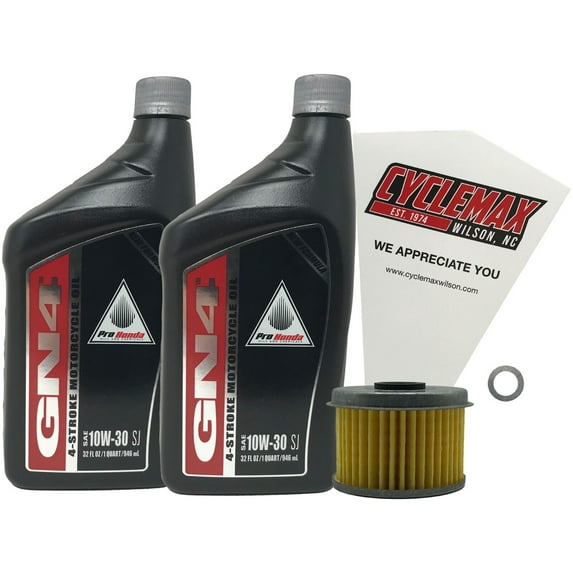 Cyclemax Genuine OEM Oil Change Kit for 2023 Honda CRF300 L/LA/LDA/LR/LRA