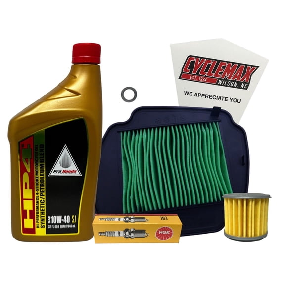 Cyclemax OEM Semi Synthetic Tune-Up Kit fits 2021-2024 Honda Grom 125