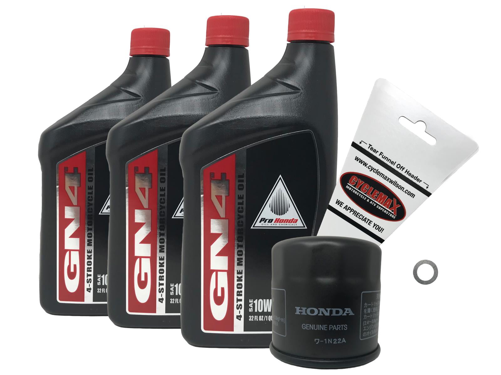 Cyclemax Oil Change Kit for 2017-2021 REBEL CMX500 with 10W-40 Oil