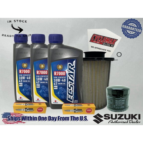 Cyclemax SS Ecstar R7000 Tune-Up Kit fits 1985-1986 Suzuki GV1200 Madura