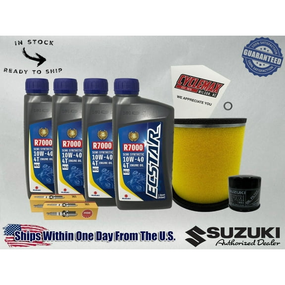 Cyclemax SS Ecstar R7000 Tune-Up Kit fits 2018-2025 Suzuki KINGQUAD 750 LT-A750