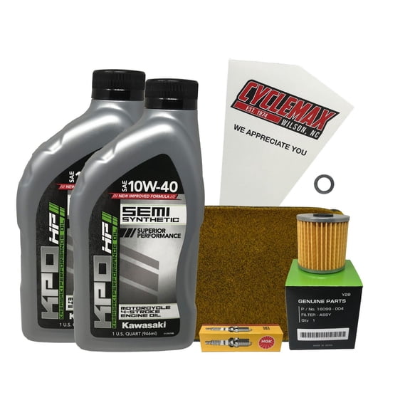 Cyclemax SS Tune Up Kit with Spark Plugs fits 1999-2005 Kawasaki BAYOU 300