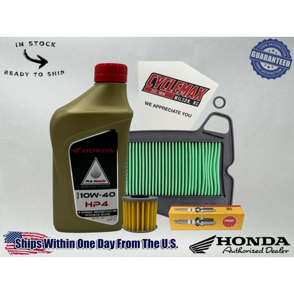 Cyclemax Semi-Synthetic HP4 Tune-Up Kit fits 2019-2024 Honda Super Cub C125