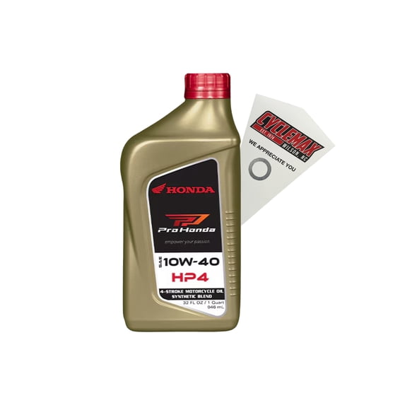 Cyclemax Semi Synthetic Oil Change Kit fits 2014-2025 Honda CRF125