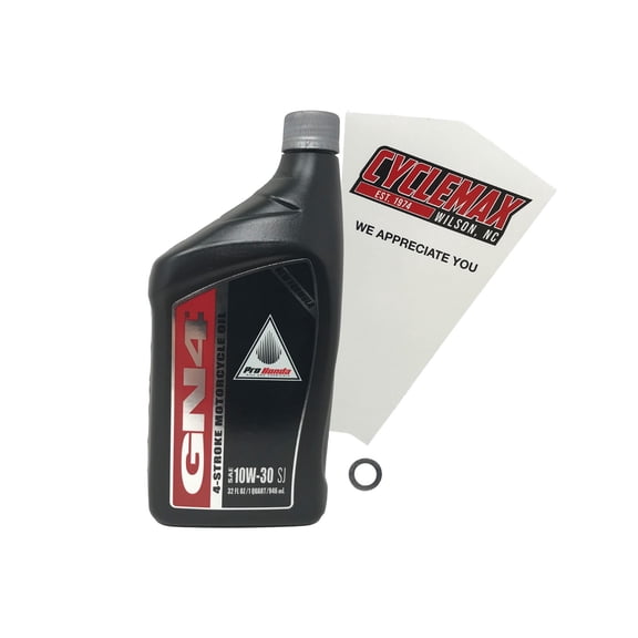 Cyclemax Standard 10W-30 Oil Change Kit fits 2014-2024 Honda CRF125